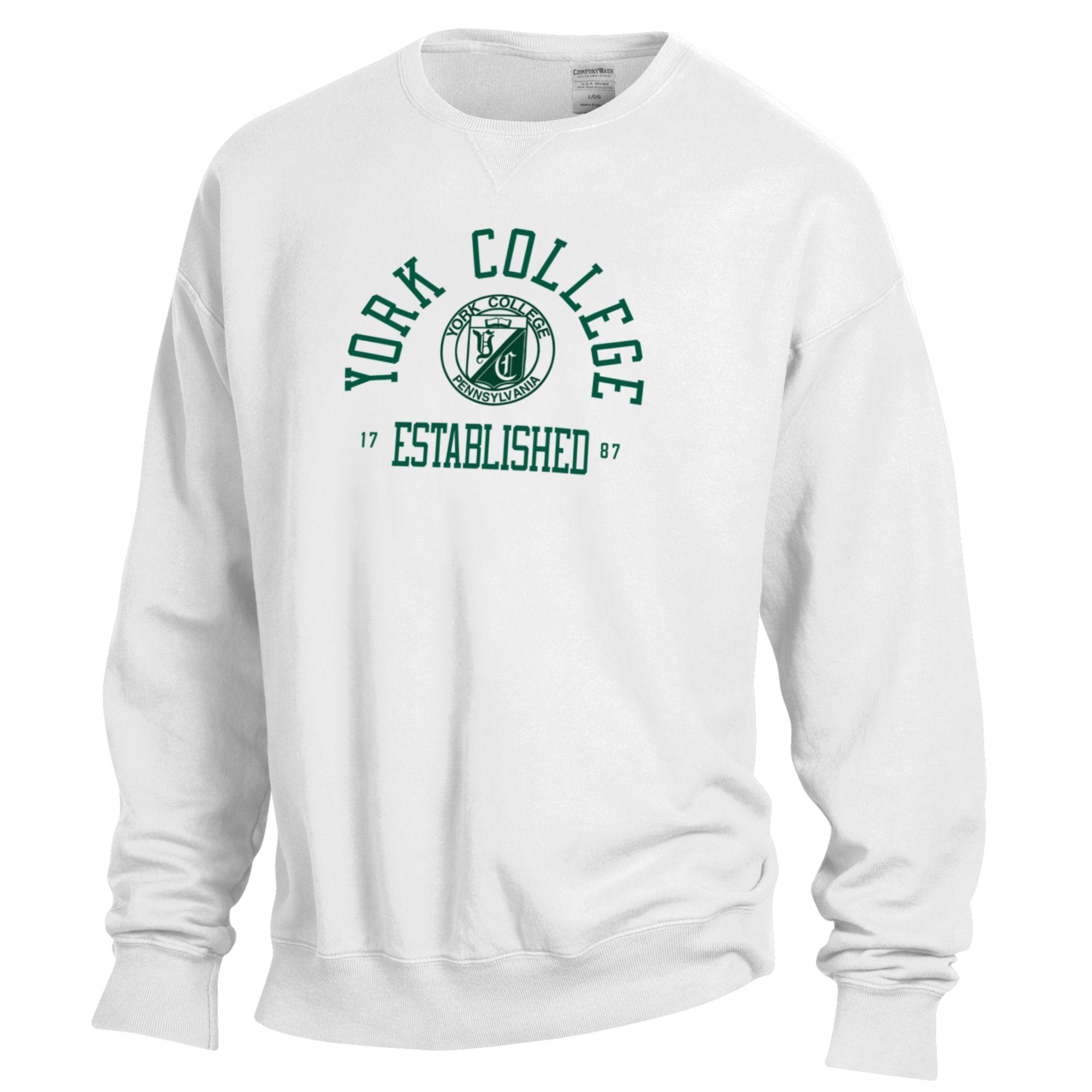 COMFORT WASH PUFF CREW SWEATSHIRT