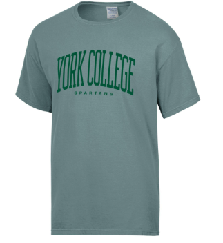 COMFORT WASH SIMPLE YORK COLLEGE SHORT SLEEVE T-SHIRT