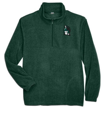 CI SPORT YORK COLLEGE QUARTER ZIP FLEECE PULLOVER