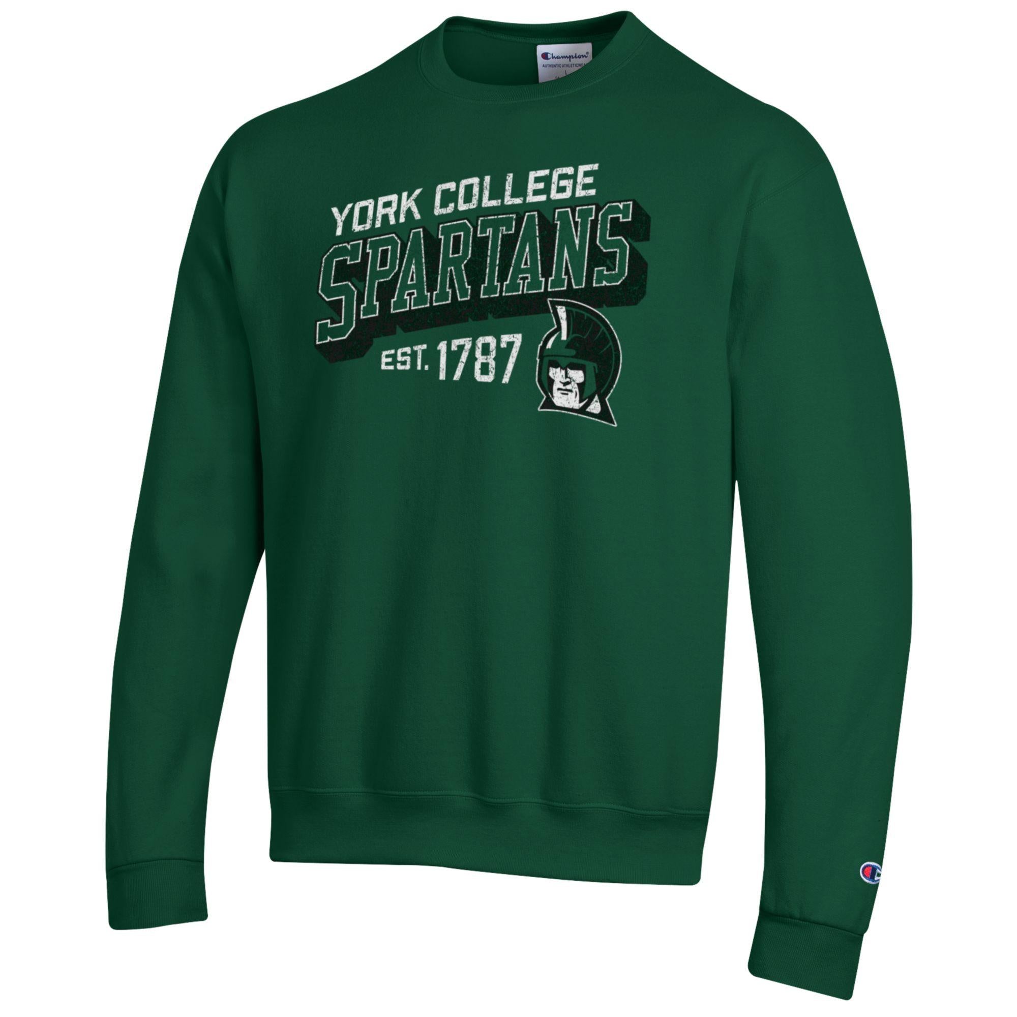 CHAMPION 3D SPARTANS CREWNECK