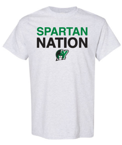 GILDAN Y SPARTAN NATION S/S T-SHIRT