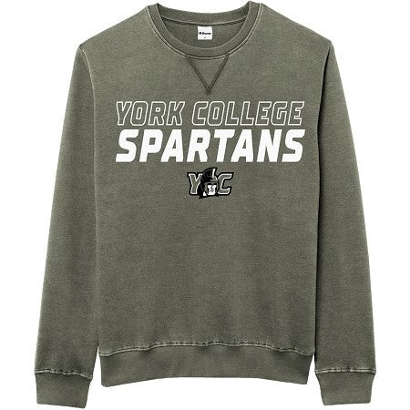 OURAY YORK COLLEGE WEATHERED FLEECE CREW