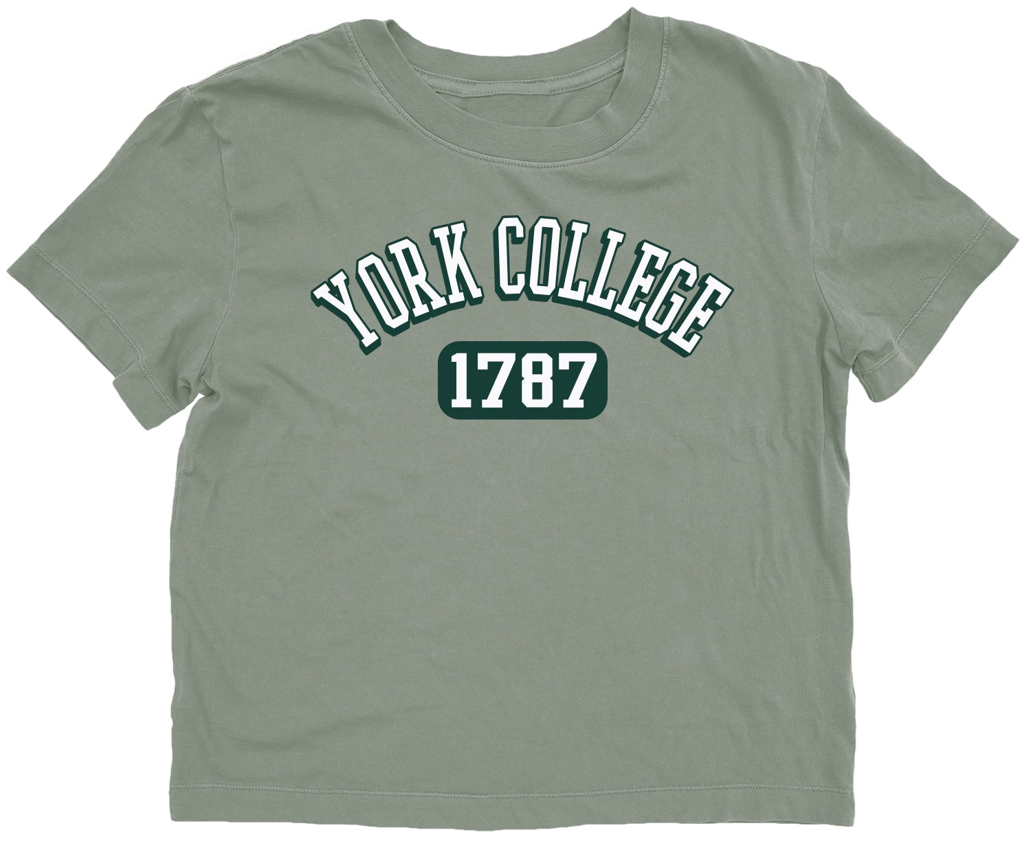 BLUE 84 WOMEN'S YORK COLLEGE 1787 SHORT SLEEVE T-SHIRT