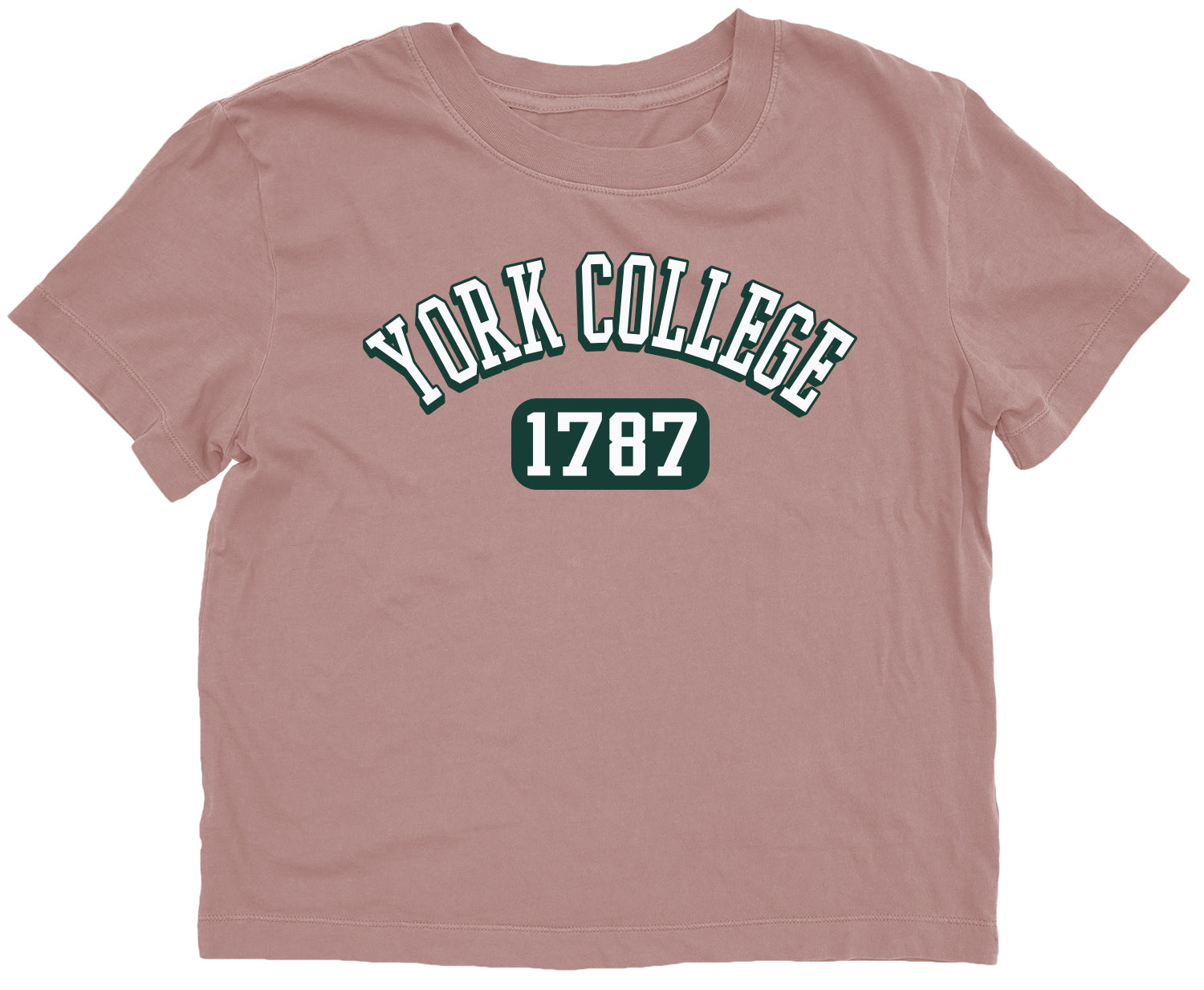 BLUE 84 WOMEN'S YORK COLLEGE 1787 SHORT SLEEVE T-SHIRT