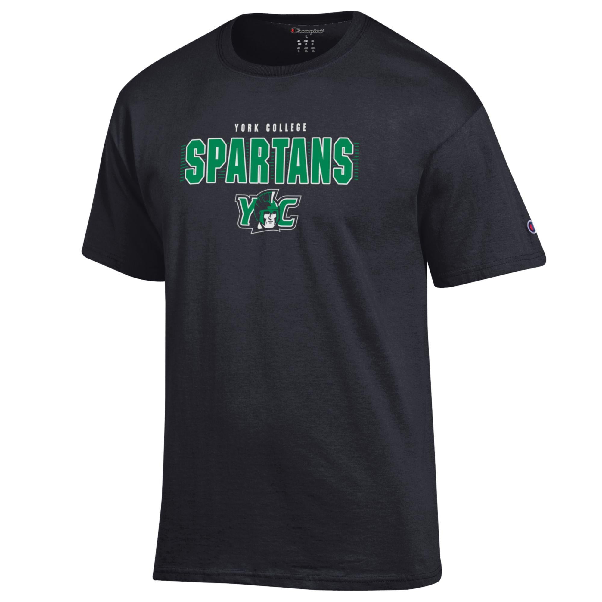 CHAMPION YORK COLLEGE SPARTANS S/S T-SHIRT