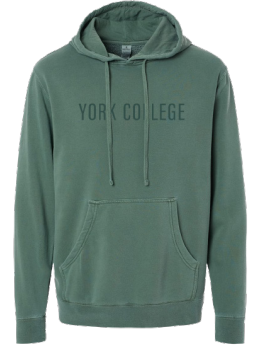 INDEPENDENT TRADING YORK COLLEGE EMBROIDERED HOODIE