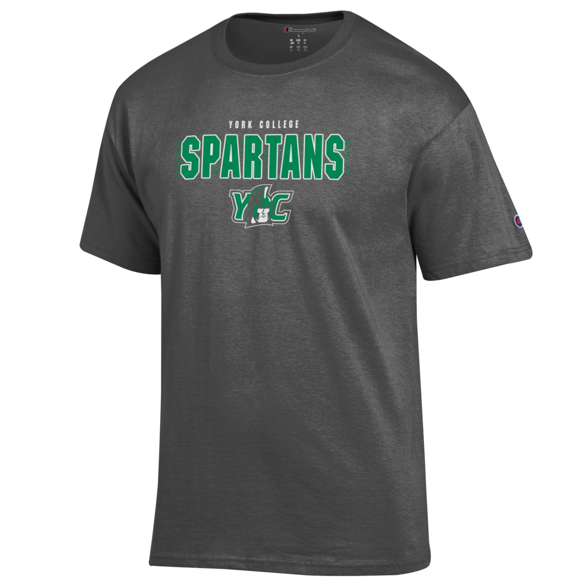 CHAMPION YORK COLLEGE SPARTANS S/S T-SHIRT