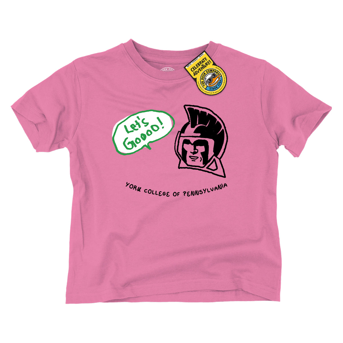 DUCK CO LET'S GO SPARTAN T-SHIRT