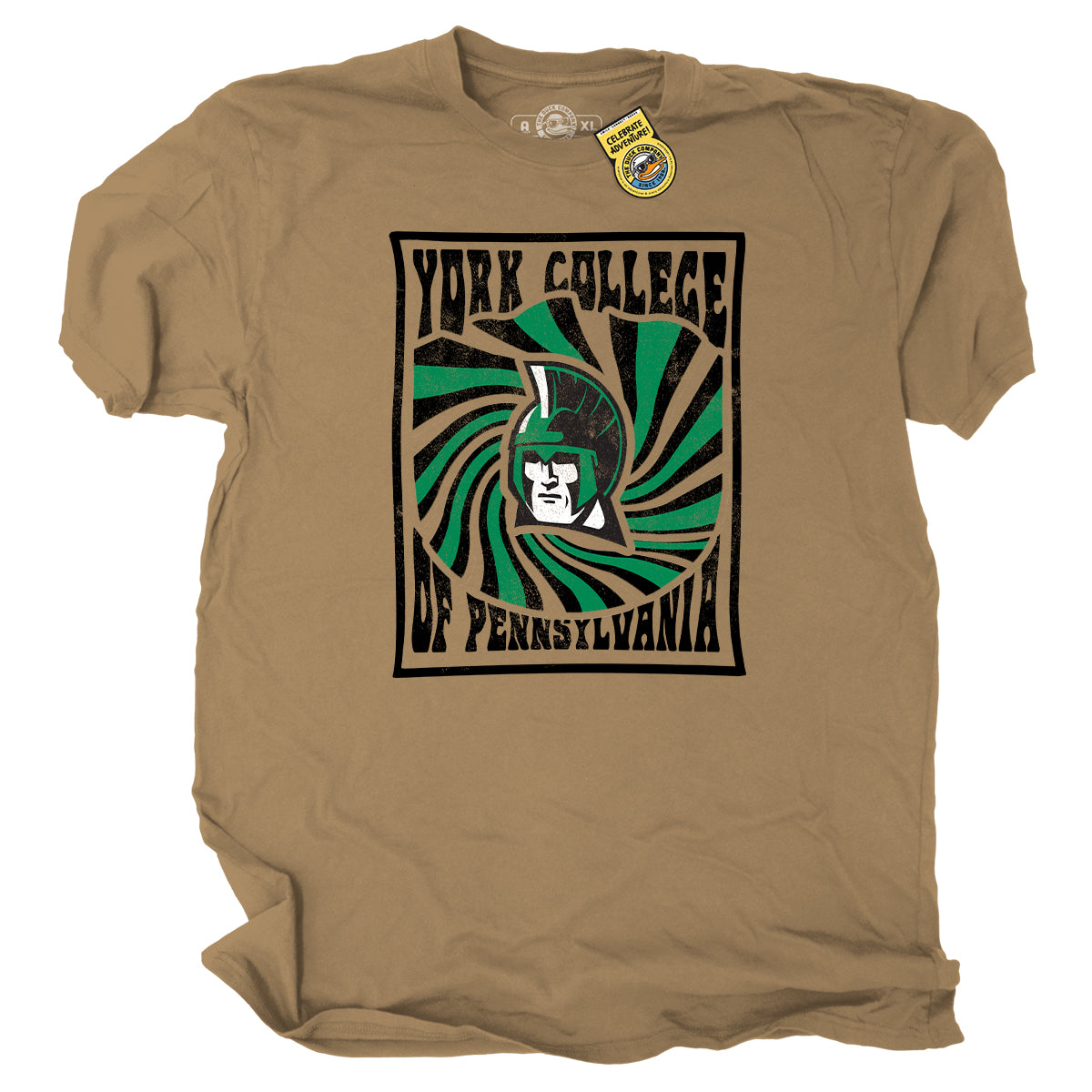 DUCK CO YORK COLLEGE TWISTED S/S T-SHIRT