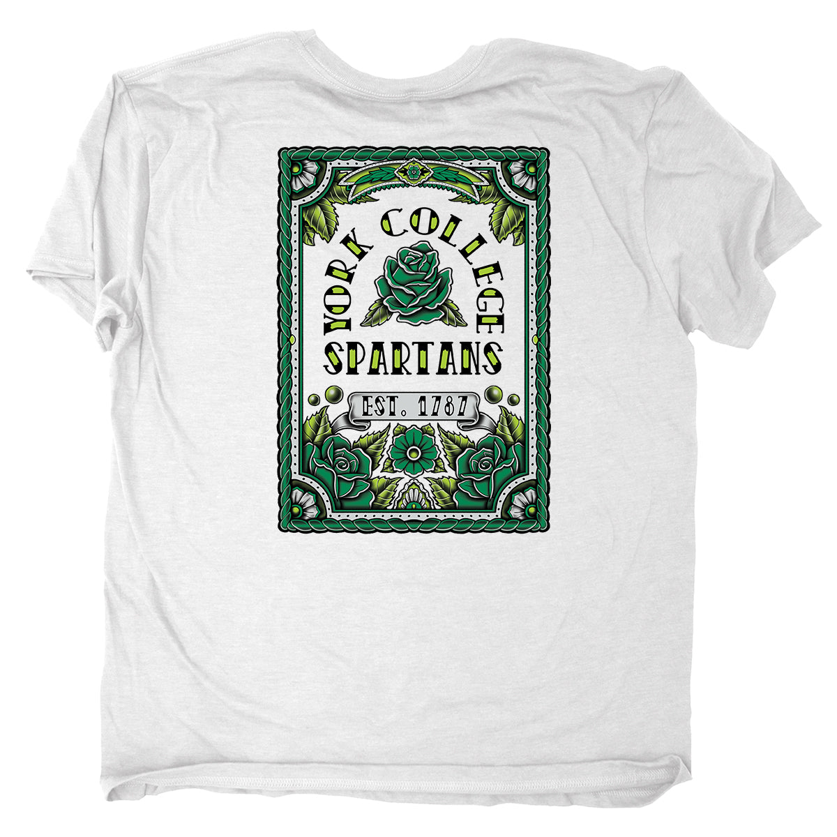 DUCK CO YORK COLLEGE TATTOO S/S T-SHIRT