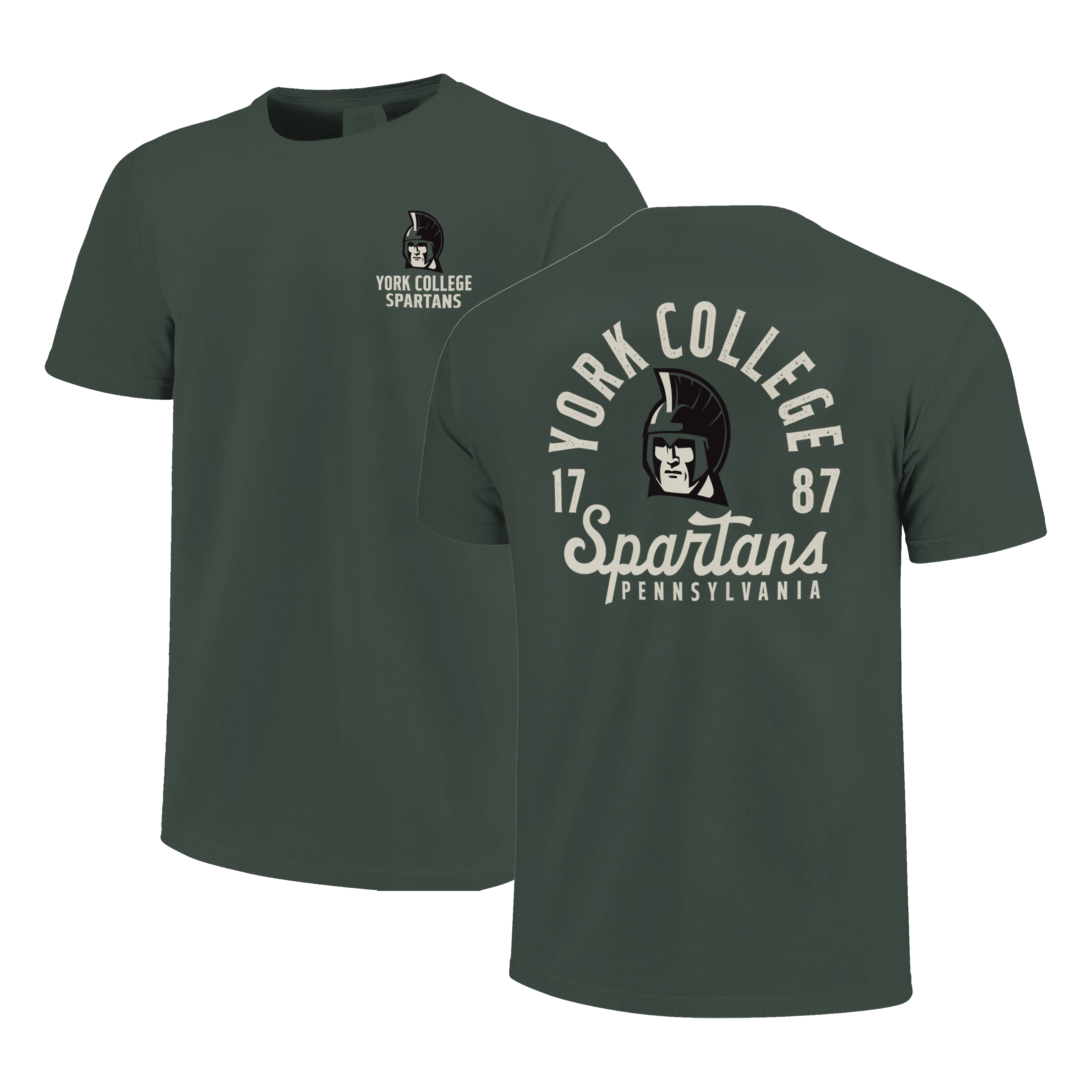 COMFORT COLORS YORK COLLEGE S/S T-SHIRT