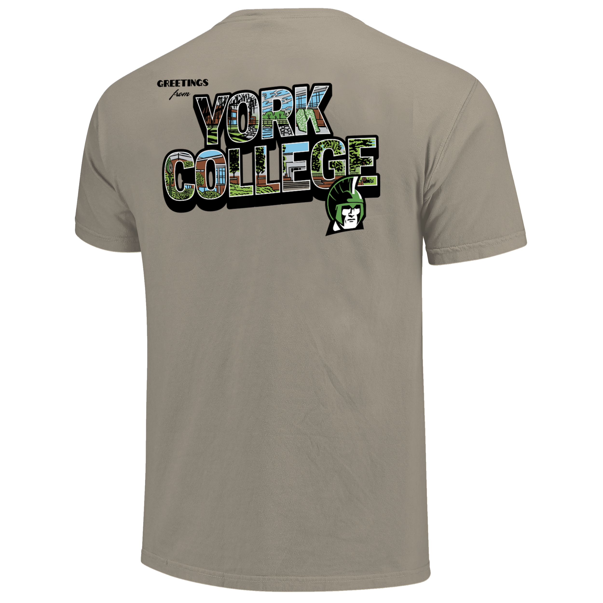 COMFORT COLORS WELCOME TO YORK COLLEGE S/S T-SHIRT
