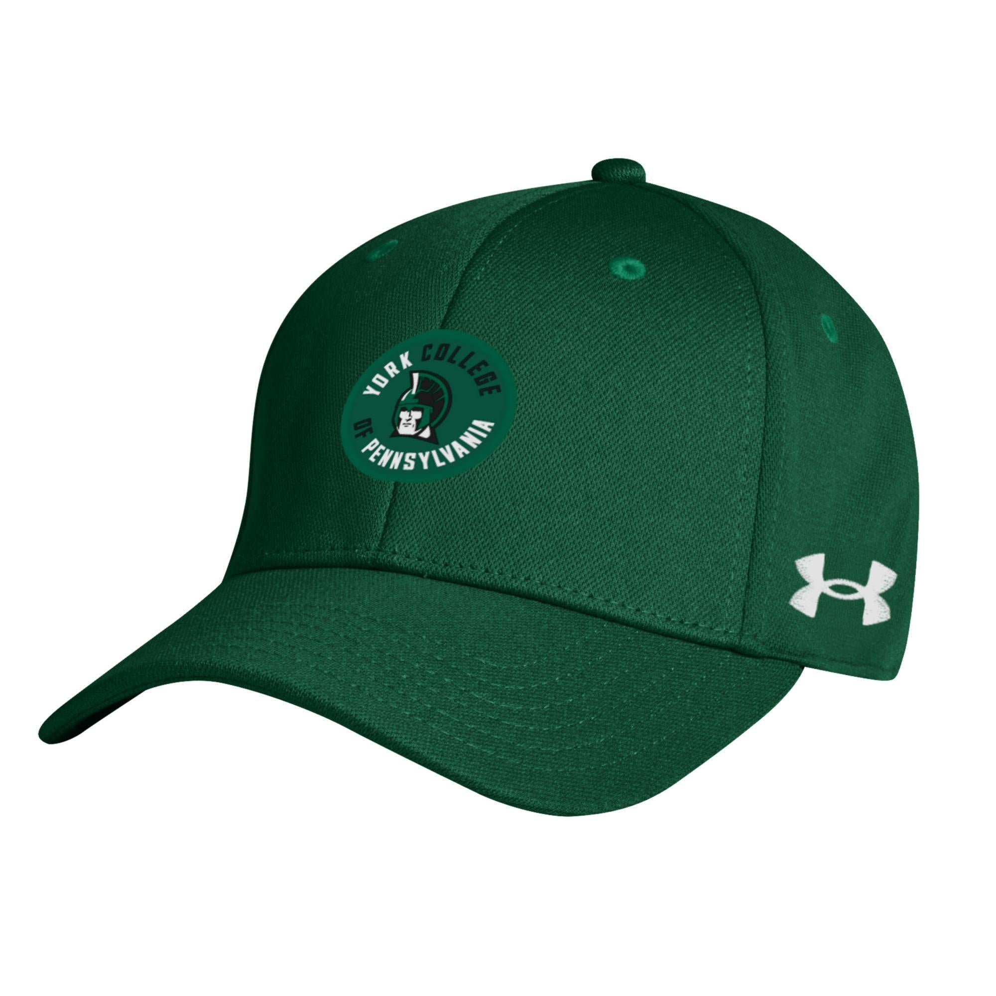 UNDER ARMOUR YORK COLLEGE BLITZING STRETCH FIT CAP