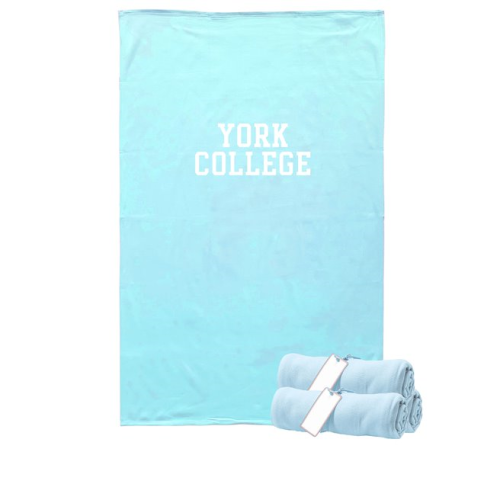 Blanket: Pro-Weave Sweatshirt - York College - 54" x 84"