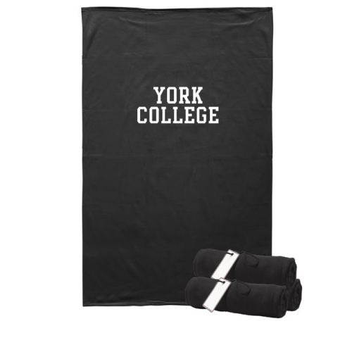 Blanket: Pro-Weave Sweatshirt - York College - 54" x 84"