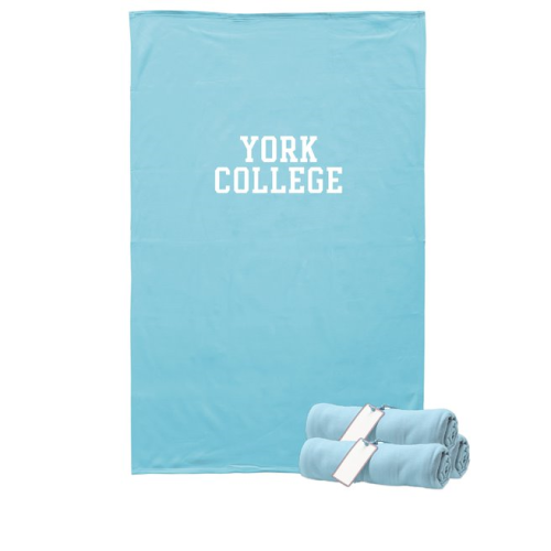 Blanket: Pro-Weave Sweatshirt - York College - 54" x 84"