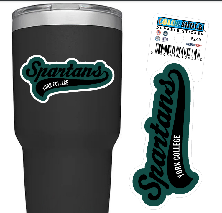 Sticker: Spartans Script