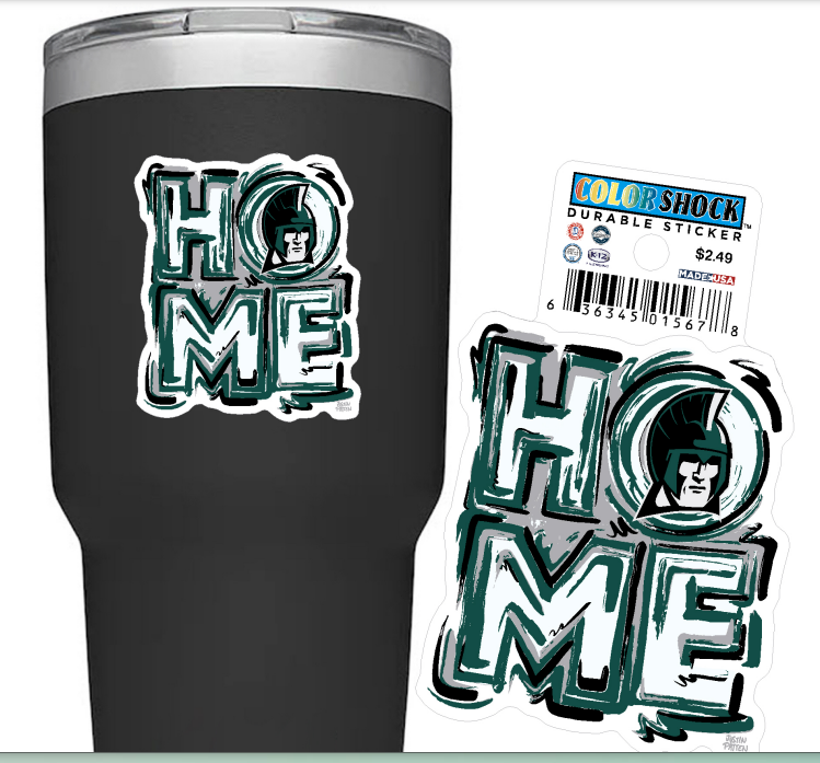 Sticker: Spartan Home