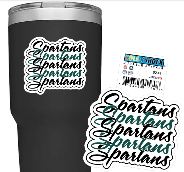 Sticker: Multiple Spartans