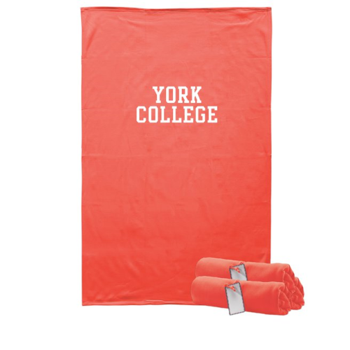 Blanket: Pro-Weave Sweatshirt - York College - 54" x 84"