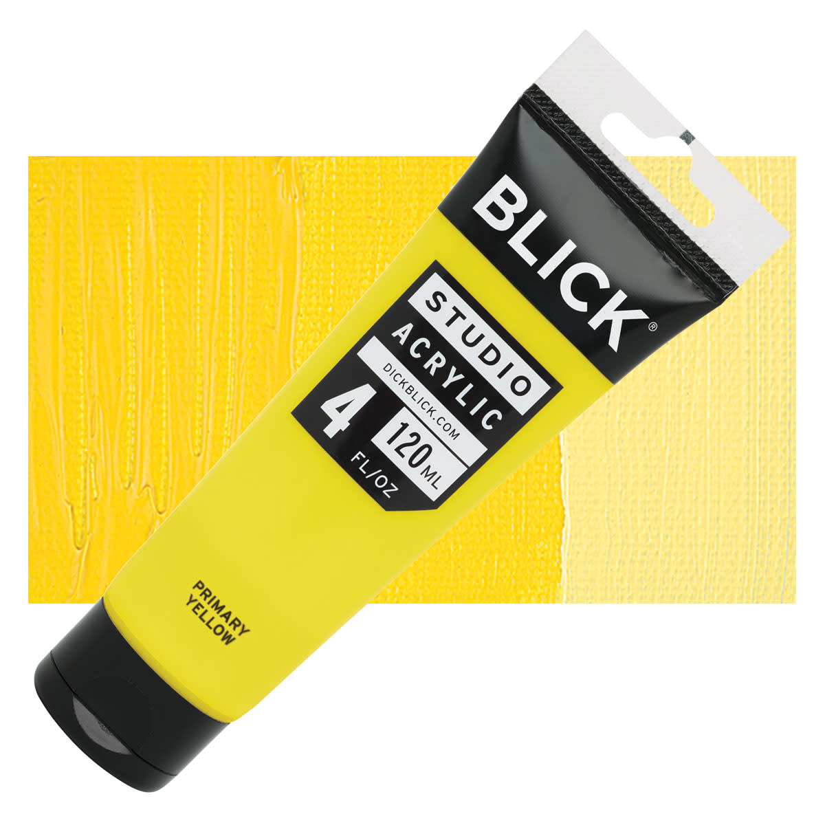 Paint: Primary Colors Studio Acrylic - 4oz