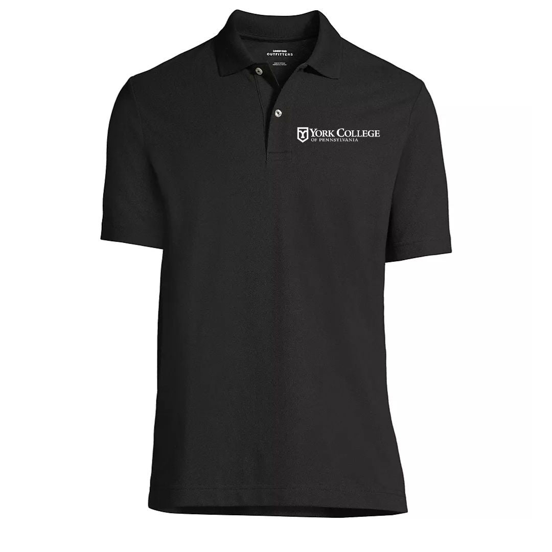 BoT- LANDS END YORK SHORT SLEEVE MESH POLO SHIRT
