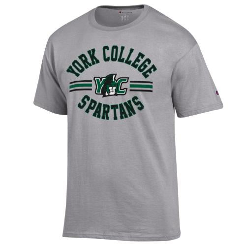 CHAMPION SHORT SLEEVE T-SHIRT WITH YORK COLLEGE