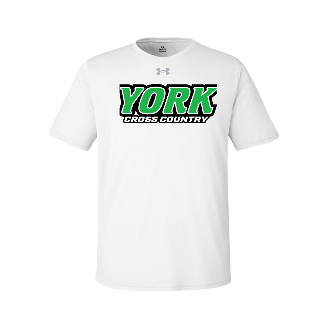 CUSTOM UNDER ARMOUR TECH TEAM T-SHIRT - CROSS COUNTRY