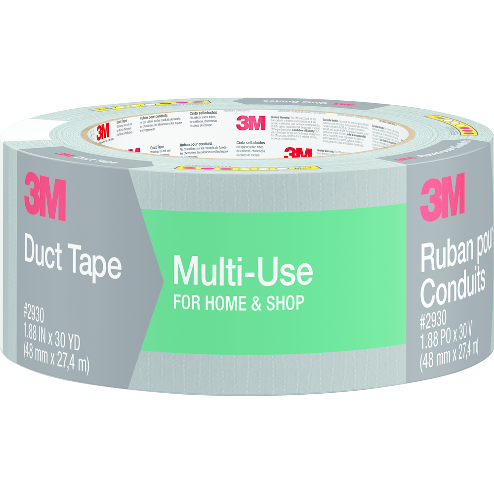 Tape: Duct Multi Use - 1.88"x30yd - Grey