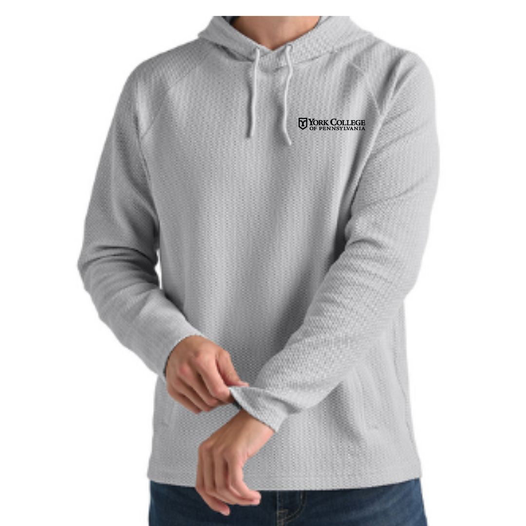 EMP SHOP- CHARLES RIVER MEN'S TEXTUREKNIT HOODIE- backordered  until 10/9