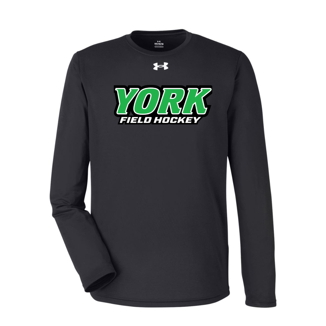 CUSTOM UNDER ARMOUR TECH TEAM LONG SLEEVE T-SHIRT - FIELD HOCKEY