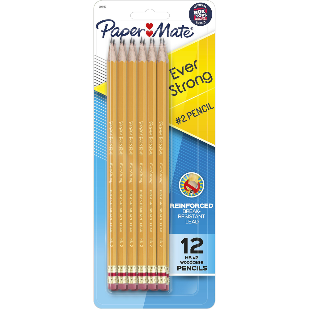 Pencil: #2 - Everstrong Woodcase - 12 Pack