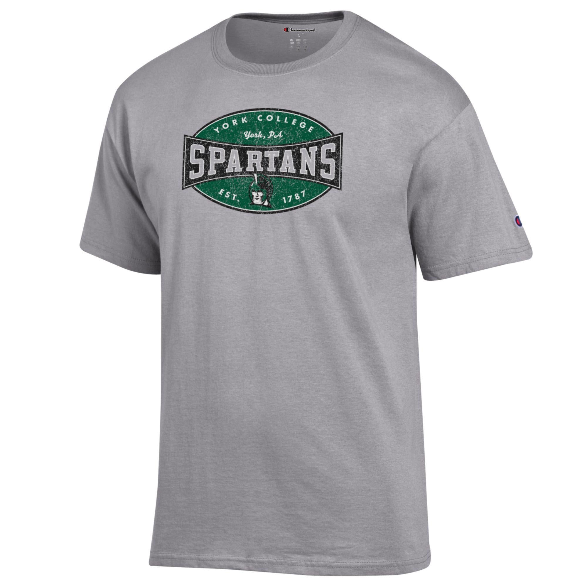 CHAMPION SPARTANS OVAL SHORT SLEEVE T-SHIRT