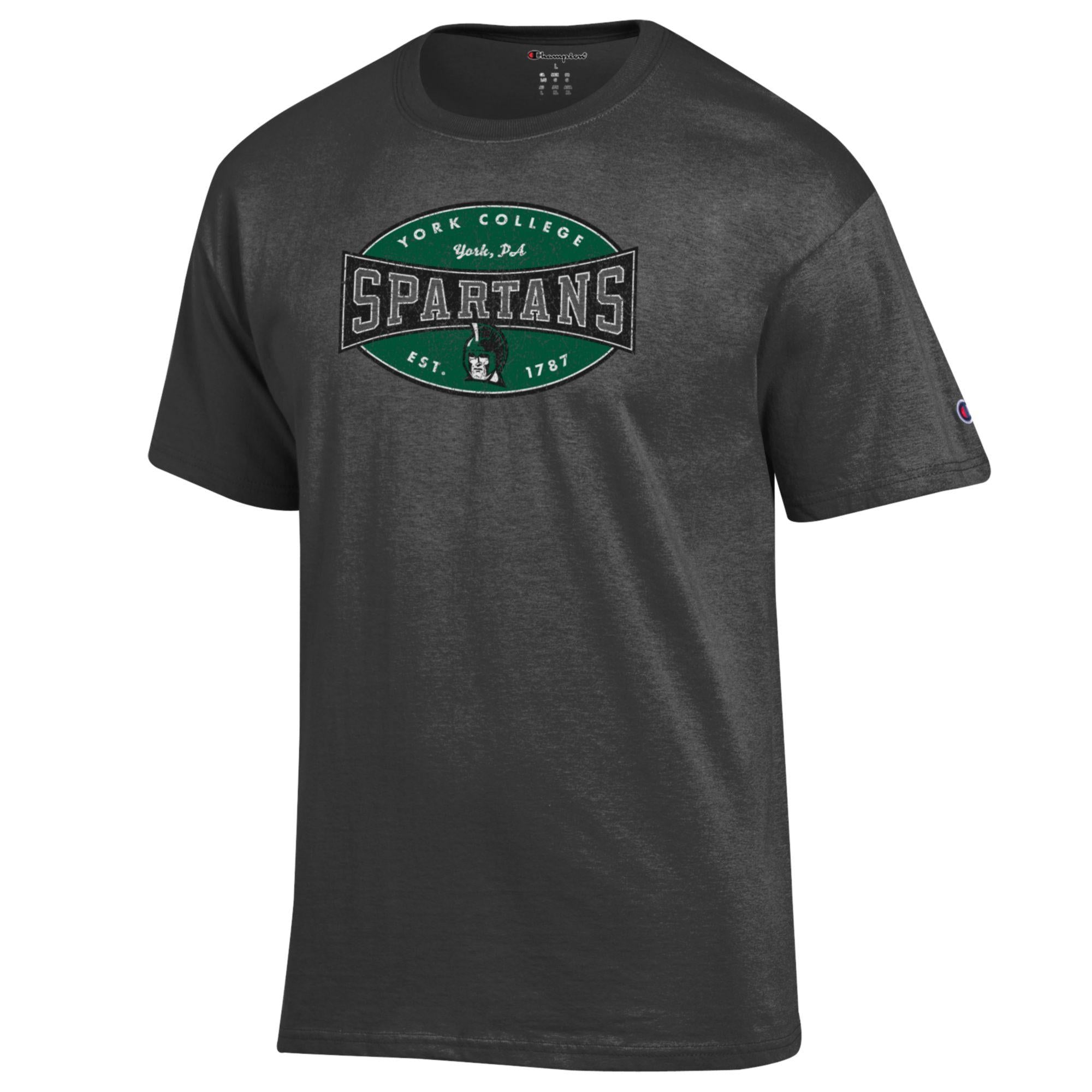 CHAMPION SPARTANS OVAL SHORT SLEEVE T-SHIRT