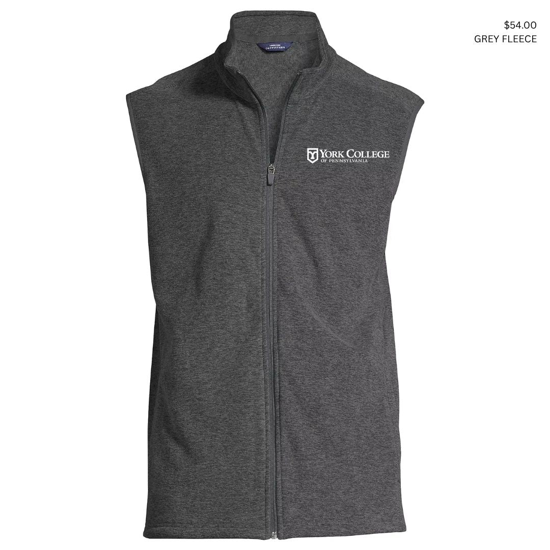 BoT- LANDS END YORK THERMACHECK 100 FLEECE VEST