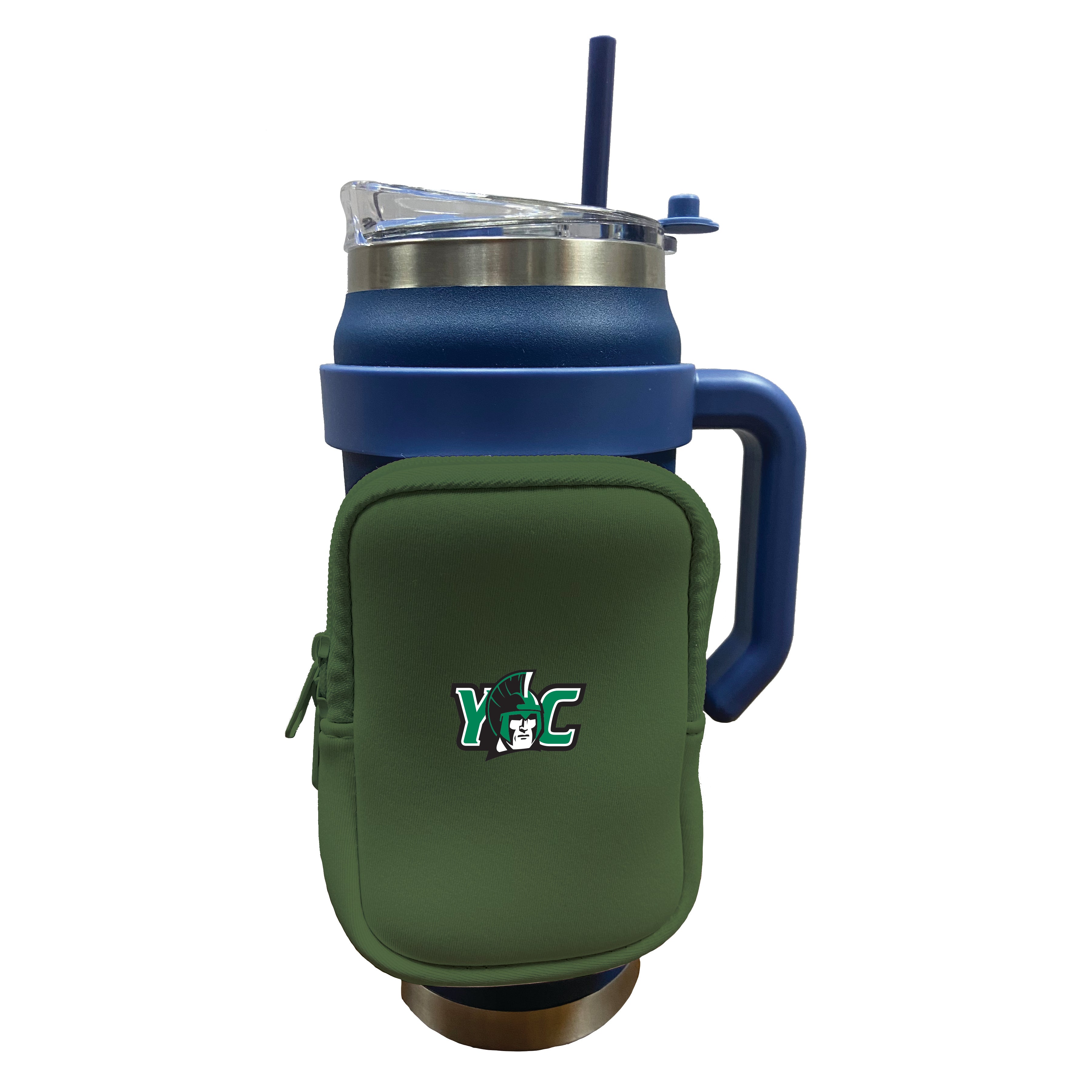 Neoprene Bottle Pouch - Green