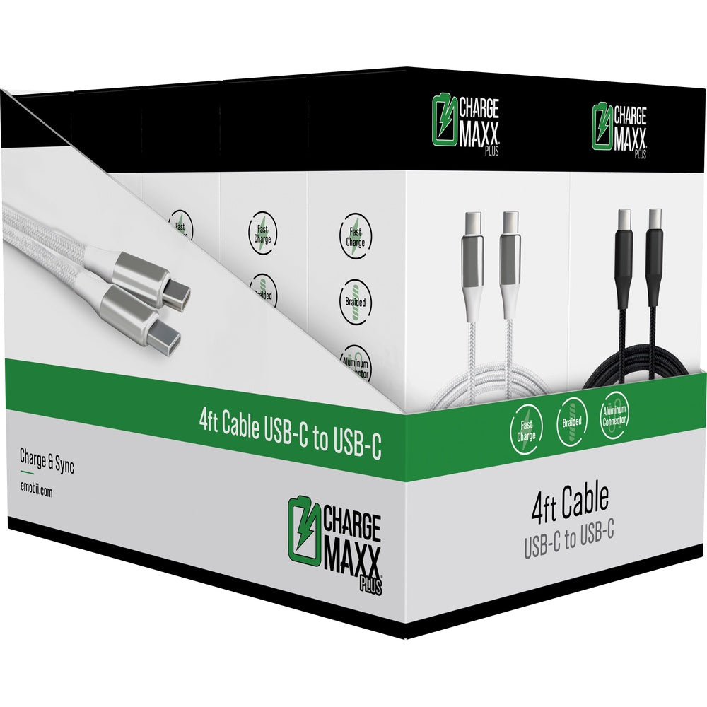 Charge MAXX PLUS Charging Cable - 5ft - USB-C to USB-C