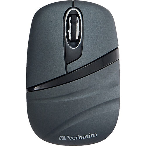 Verbatim Wireless Mini Travel Mouse, Commuter Series - Graphite