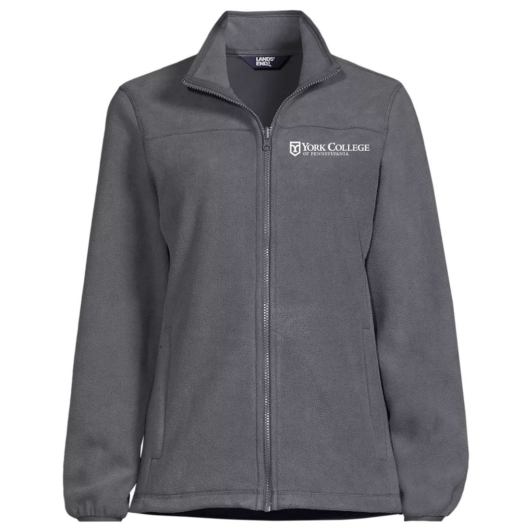 BoT- LANDS END WOMEN'S YORK THERMACHECK 200 FLEECE JACKET