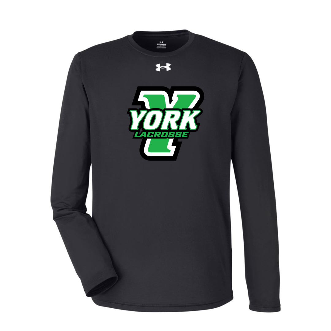 CUSTOM UNDER ARMOUR TECH TEAM LONG SLEEVE T-SHIRT - LACROSSE