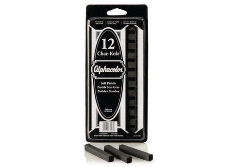 Charcoal: Alphacolor Soft Pastel Set of 12