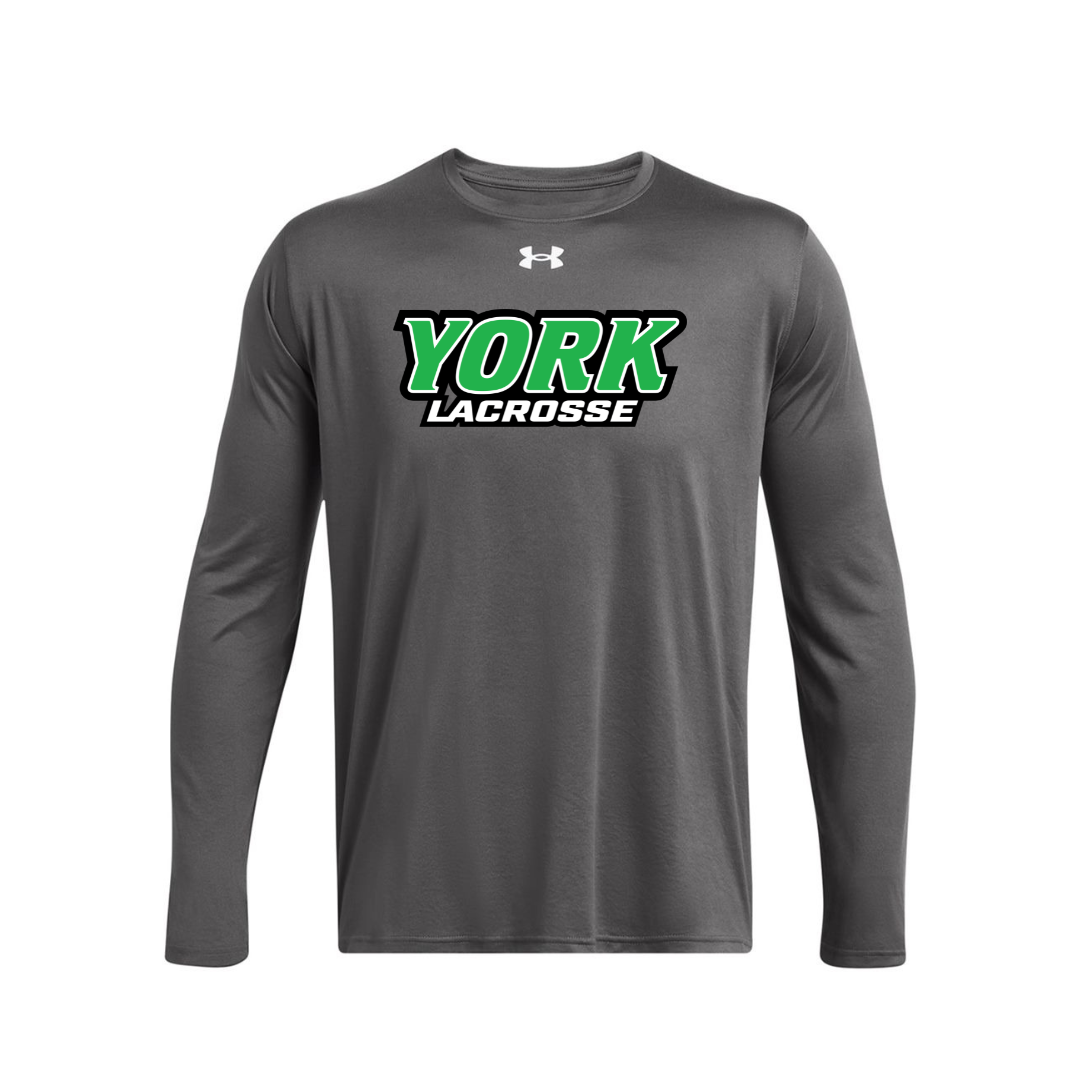 CUSTOM UNDER ARMOUR TECH TEAM LONG SLEEVE T-SHIRT - LACROSSE