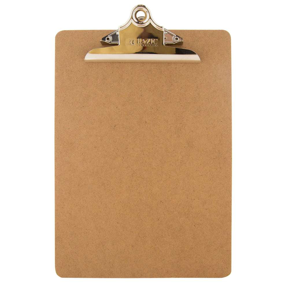 Clipboard: Standard Size w/ Sturdy Spring Clip