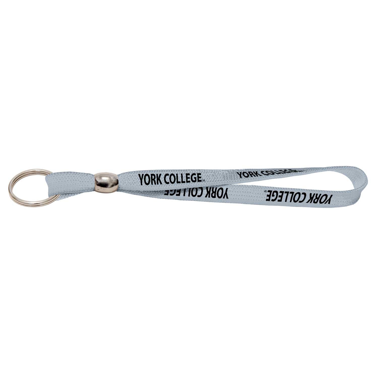 Wristlet: York College - 3/8" - Various Colors