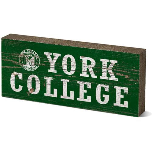 MINI TABLE TOP STICK WITH YORK COLLEGE AND SEAL