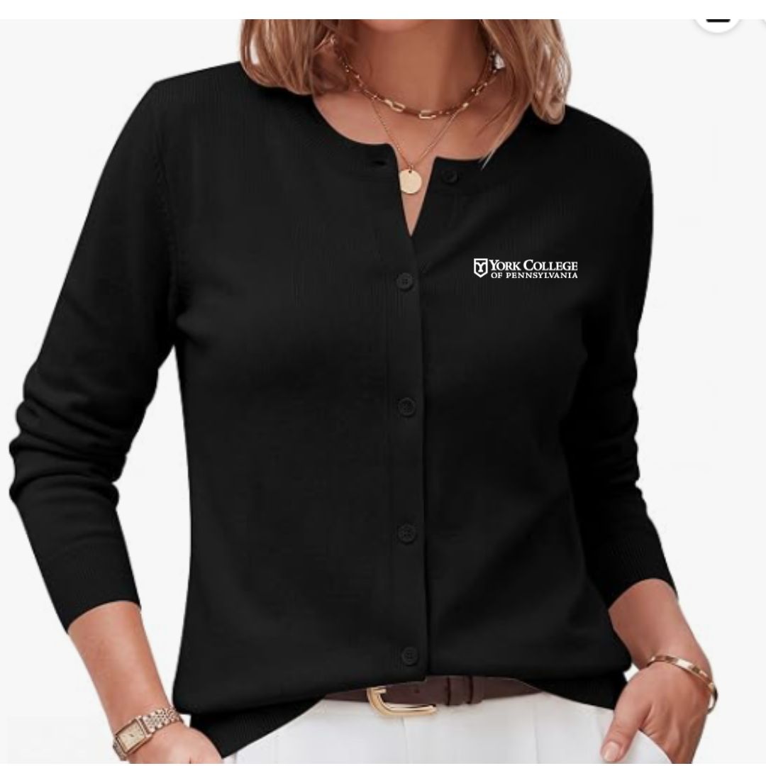 EMP SHOP- WOMEN'S BUTTON-DOWN CARDIGAN SWEATER