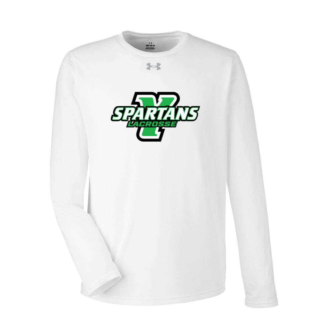 CUSTOM UNDER ARMOUR TECH TEAM LONG SLEEVE T-SHIRT - LACROSSE