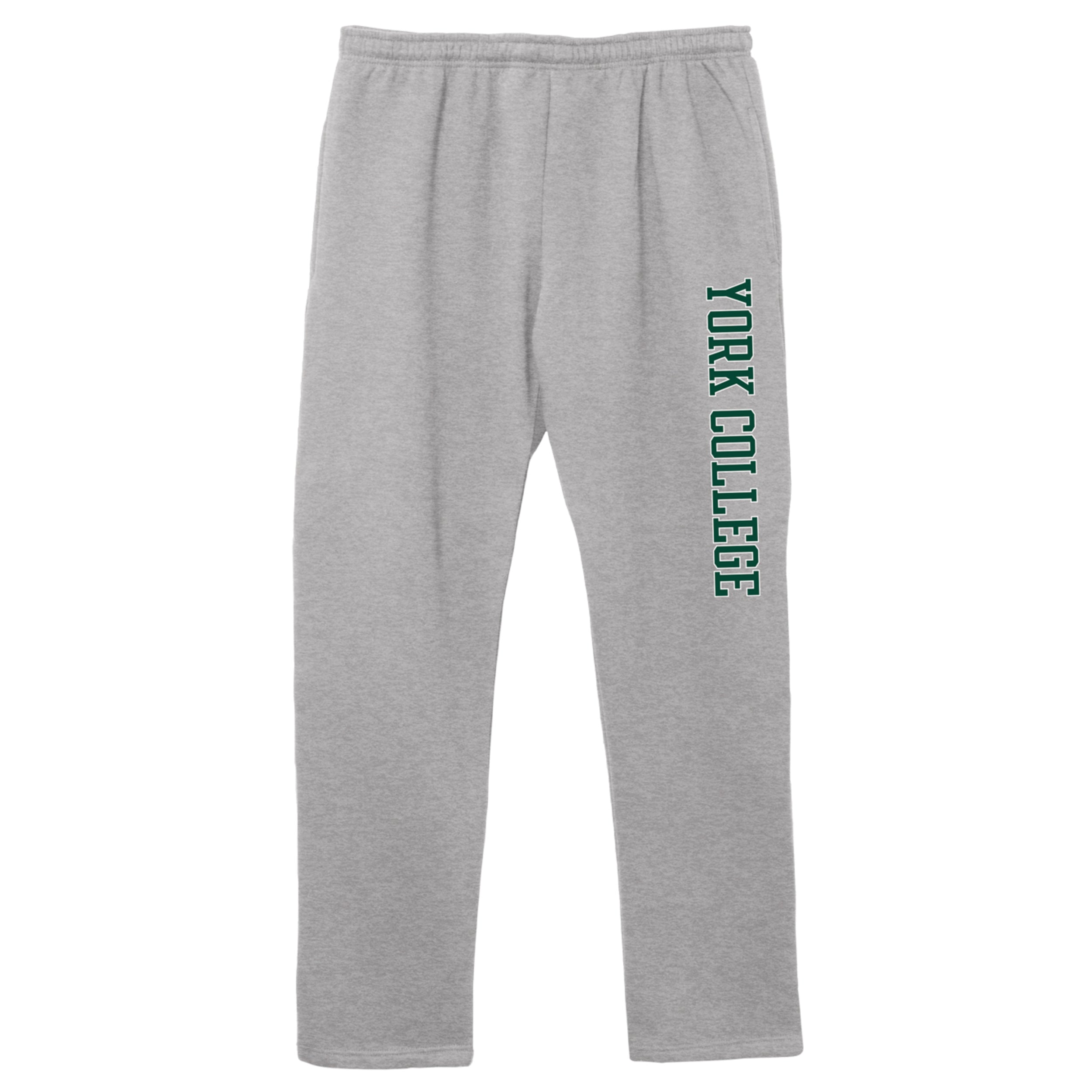 LEAGUE ESSENTIALS 2.0 YORK COLLEGE OPEN BOTTOM SWEATPANT