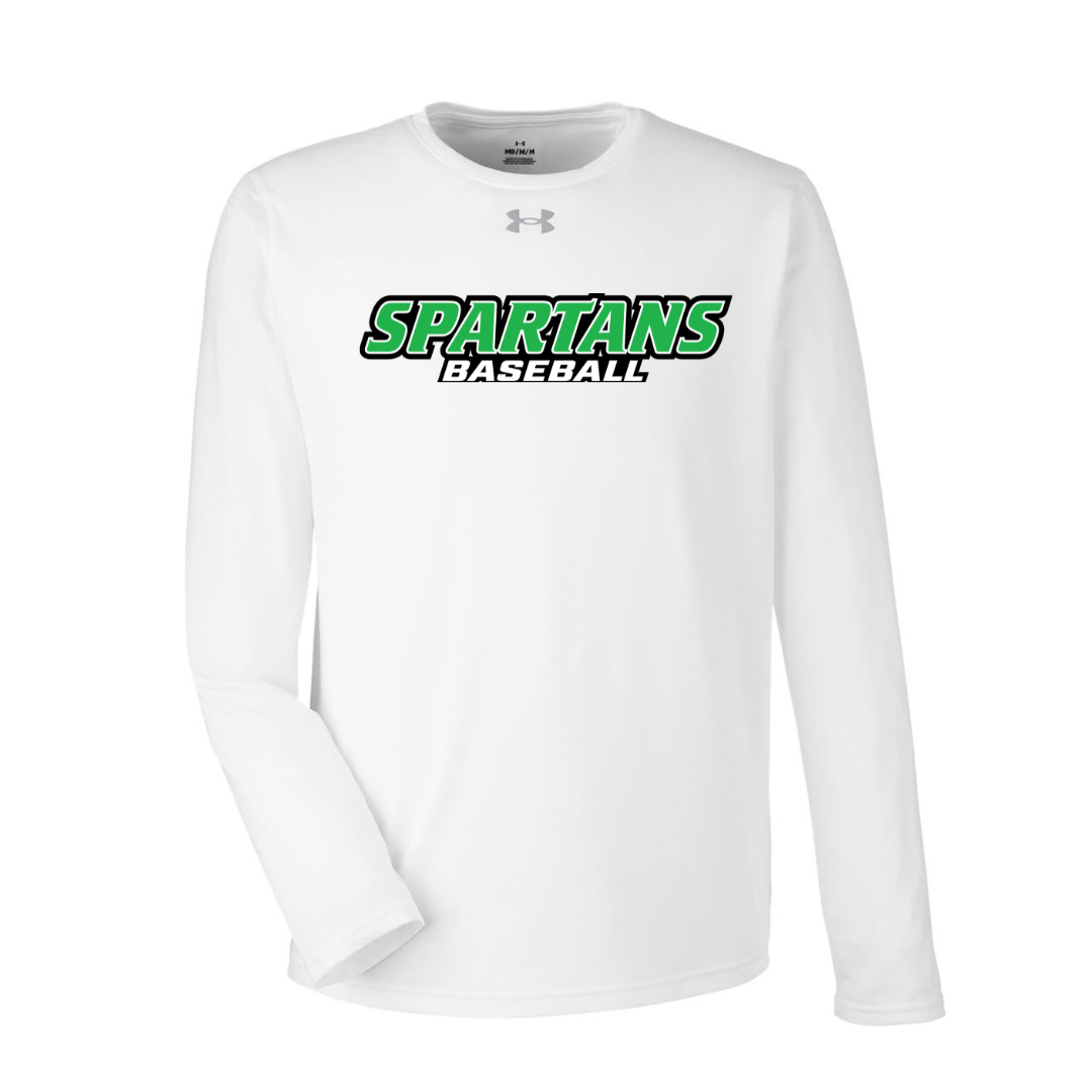 CUSTOM UNDER ARMOUR TECH TEAM LONG SLEEVE T-SHIRT - BASEBALL