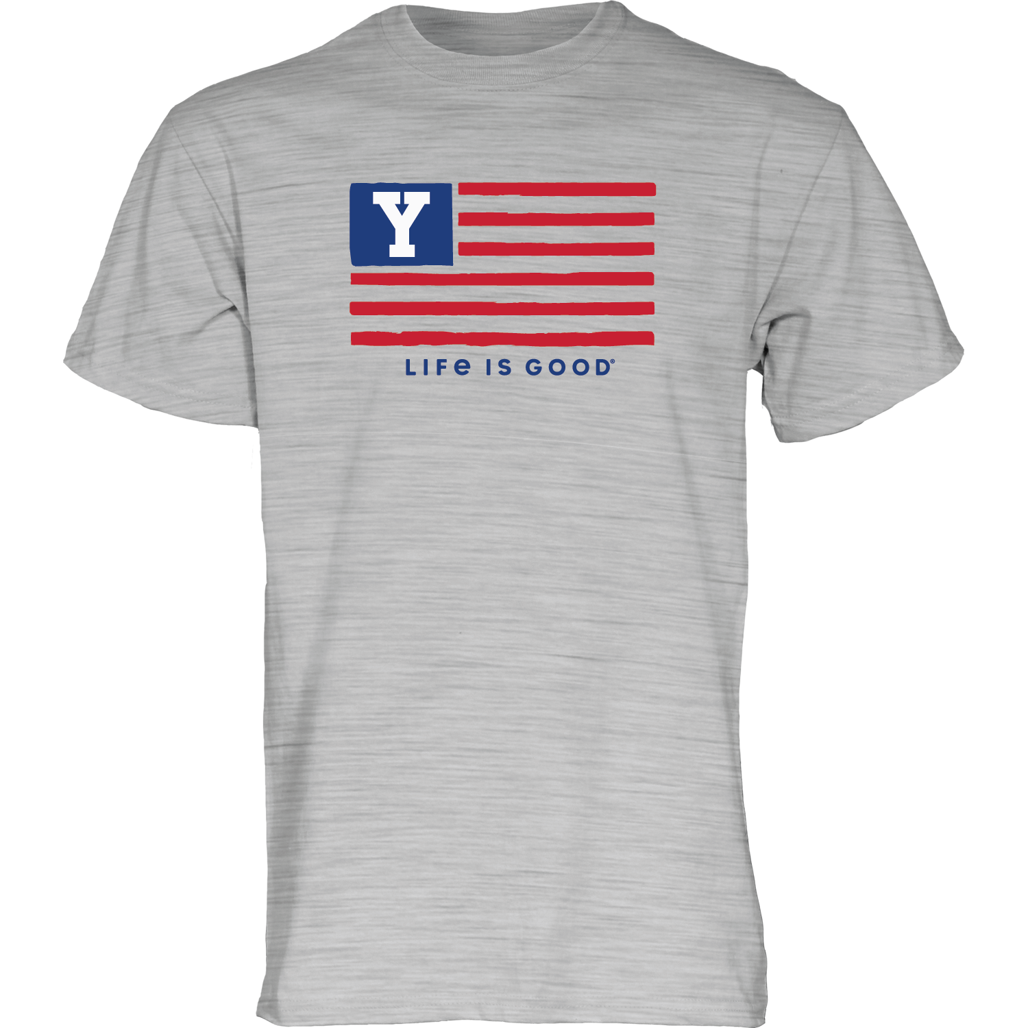 LIFE IS GOOD FLAG Y LOGO S/S T-SHIRT